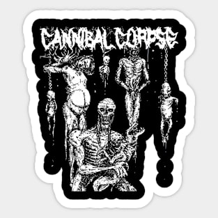 Cannibal Corpse Vintage Sticker